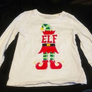 Children's Place Elf Christmas Shirt NWT. Sz 5/6. BUNDLE TO SAVE!